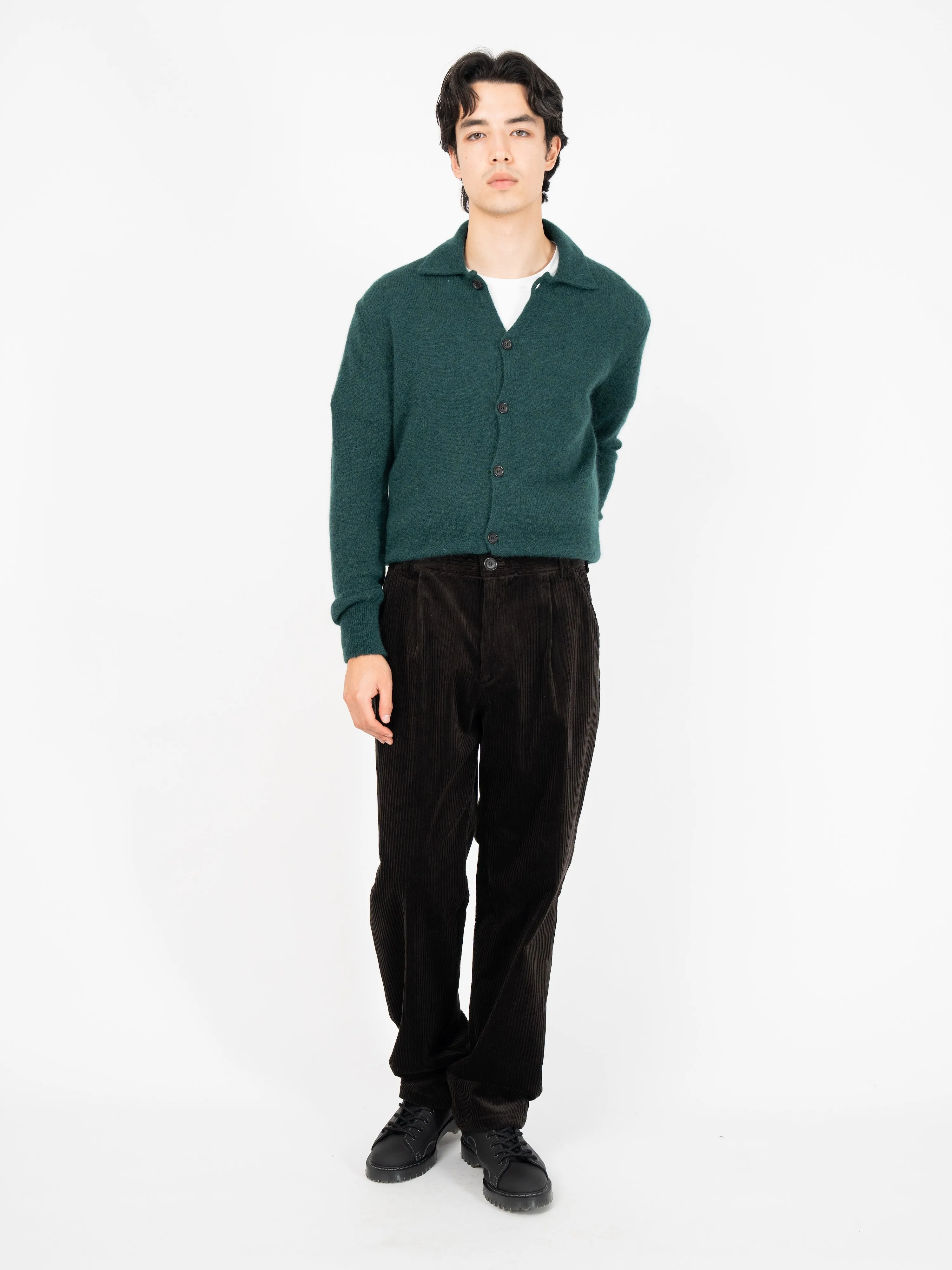 Britten Knitted Cardigan Rosen Green